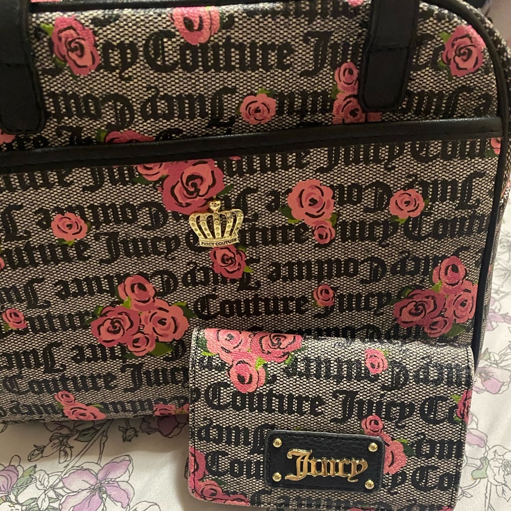 Juicy couture bag & matching wallet